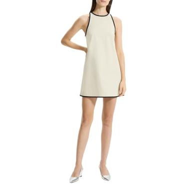 Imagem de Theory Minivestido feminino, Areia/preta, 9