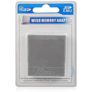 Imagem de Hyamass Leitor e adaptador de cartão de memória SD Gamecube - Conversor de cartão de memória flash para Nintendo Wii/NGC, acessórios de console Gamecube com Plug & Play (adaptador de leitor de cartão