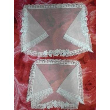 Imagem de VÉU CCB  mãe e filha notas musicais  - Quadrado ou Redondo - alta qual