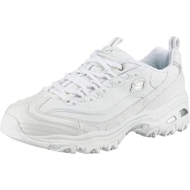 Imagem de Skechers Tênis feminino D'Lites Biggest Fan, Branco, 8.5