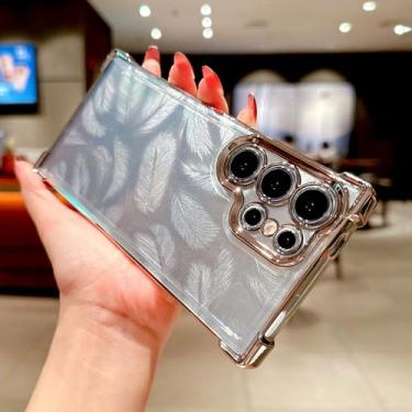 Imagem de Capa Glitter para Samsung Galaxy S25 S24 S23 Note 20 Ultra Plus FE S22Ultra A15 A55 A54 5G A 15 55 Gradient Paper Insert Covers, Prata, Para Samsung S23 FE