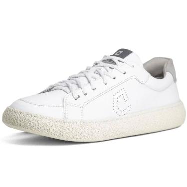 Imagem de Sapatenis Masculino Couro Denim Bora Conforto Democrata