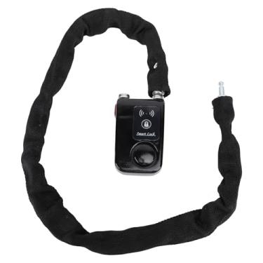 Imagem de Ciclismo Anti-roubo Lock, Cadeia Inteligente Lock IP44 Controle de Aplicativos Móveis à Prova d'água, para Portas de Casa e Loja