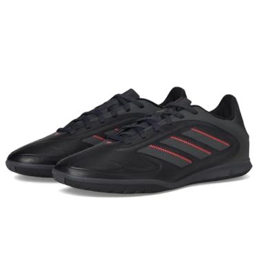 Imagem de adidas Tênis de futebol adulto unissex Copa Pure 3 Club, Preto/carbono/vermelho lúcido, 9 Women/8 Men
