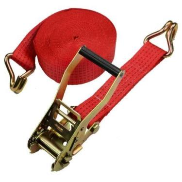 Imagem de Kit Catraca Cinta 5 Toneladas Ideal  Amarração Cargas Pesadas Seguranç