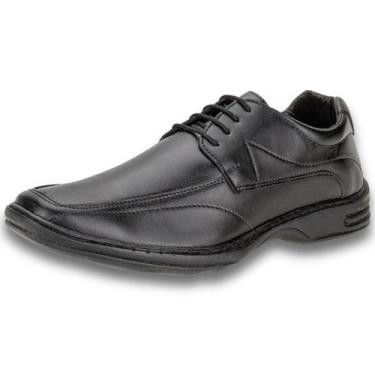 Imagem de Sapato Social Franshoes Air FB2514 Masculino - Preto, 41