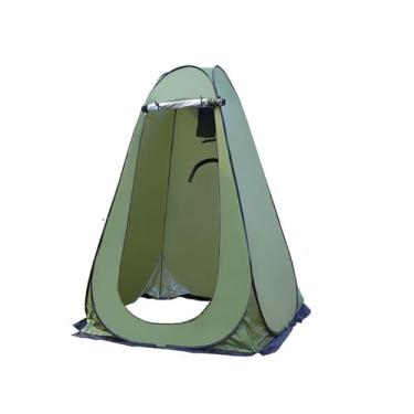 Imagem de NEONMAN Tenda de Vestir com 3 Janelas de Ventilação, Tenda de Casa de Banho de Campismo, Tenda de Duche de Privacidade Portátil, Impermeável e à Prova de Sol, Protegendo a Privacidade(Verde)