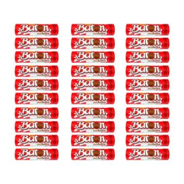 Imagem de Bastão de Chocolate Baton Ao Leite 16g  - 30 Unidades Garoto, 480g, Ao