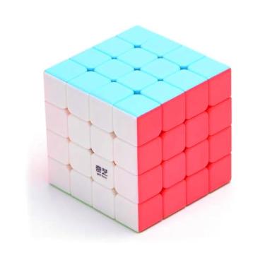 Imagem de Qiyi 4x4 Stickerless Speed Cube QY Toys QiYuan S V3 4x4 New Version 4 by 4 Cube Qiyuan S3 Color 4X4X4 Speed Cube