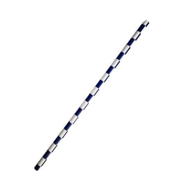 Imagem de 5 Meters RC Plane Covering Film 60 x 200cm, 1 Roll Blue White High Strength Heat Shrinkable Covering Film for Fix Wing RC Balsa Wood Model Airplane (Blue-White)