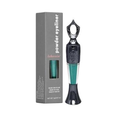 Imagem de Delineador Em Pó Natural De Longa Duração Preto/verde Para Mulheres Do