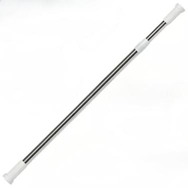 Imagem de Varão Extensível Ajustável Box Banheiro Provador Cortina 70cm até 1,10m ou 1,10 m até 2,00m(VARÃO 1,03M ATÉ 1,90M)