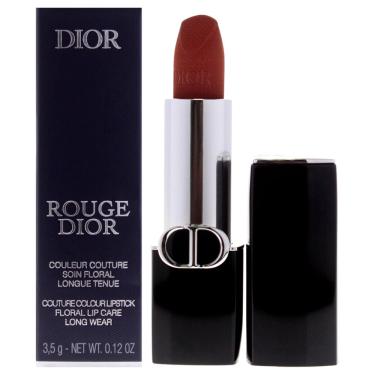 Imagem de Batom Dior Rouge Dior Velvet 100 Nude Look para mulheres