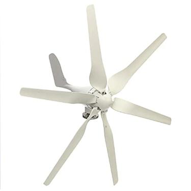 Imagem de HYZHANHONG 10000W turbina eólica vertical eixo gerador- 12V 24V 48V painel solar kits terno para RV Marinha Home Solar Wind Hybrid System (branco),12v