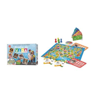 Imagem de Jogo De Tabuleiro Desafio Da Vida Brincadeira de Criança