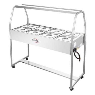 Imagem de Buffet Térmico com 8 Cubas Spolu SLP-508 220V