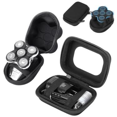 Imagem de Generic Kit De Estojo Para Barbeador Cabeça Genérico: 2 Estojos (Aparelho E Acessório) Compatíveis Com Barbeadores Elétricos Remington Balder Pro Xr7000, Boss Xr7120, Flexseries, Freebird, Telfun-Ip