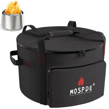 Imagem de MOSPDE Bolsa De Transporte Adequada Para Fogueiras East Oak Sem Fumaça 17'', Fogueira Portátil Áreas Externas Resistente À Água Lareiras