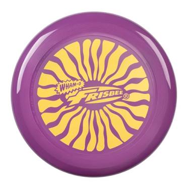 Imagem de WHAM-O Frisbee 130 g 25.3 cm Outdoor Cool Flyer Flying Disc, Disco esportivo leve para crianças e adultos a partir de 5 anos, ótimo para jogos de quintal de parque na praia (roxo)