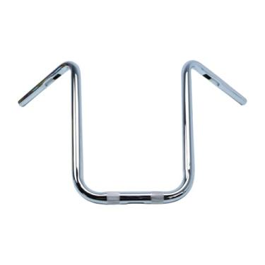 Imagem de Generic Suporte Cromado Rise Drag Narrow Ape Hanger De 1'' Para Guidão Harley Davidson Sportster Xl 883 1200 Softail Slim Heritage Fat Boy Deluxe Deuce Dyna Com Aplicação Personalizada