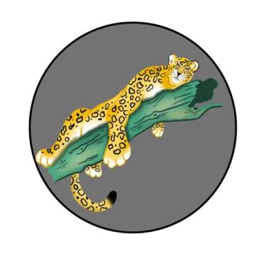 Imagem de Adesivo Decorativo Redondo, Tema Brasil, 5 cm, Modelo BZ-208 a BZ-2019 (BZ-216, ADESIVO PLASTICO, 5CM)