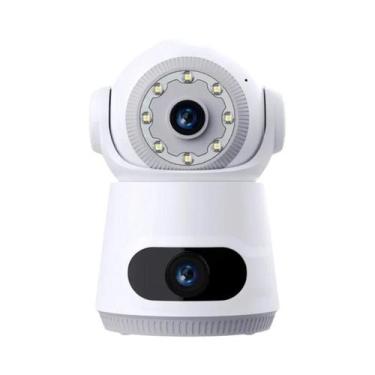 Imagem de Webcam Interna Inteligente De Lente Dupla 4K 8MP Cartão SIM 4G Visão N
