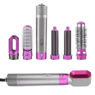 Imagem de 5 em 1 Conjunto de secador de cabelo, pente, modelador e volumizador