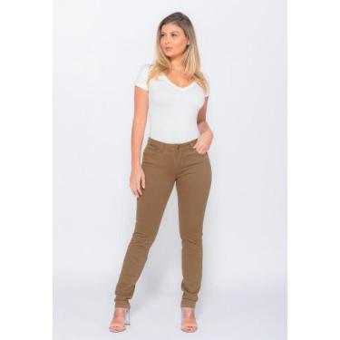 Imagem de Calça 7831 Caqui Skinny F075 - macaw, 42, Caqui