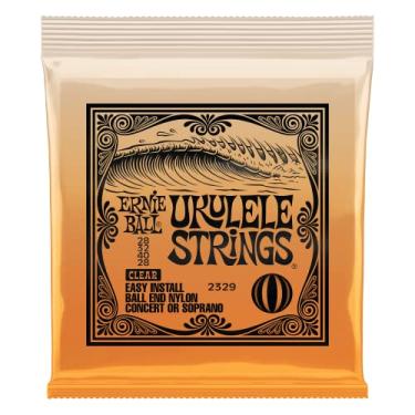 Imagem de Ernie Ball Ukulele Ball End Nylon Strings, Clear (P02329)