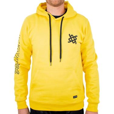 Imagem de Moletom Hupi High Amarelo, Cor: Amarelo, Tamanho: Gg