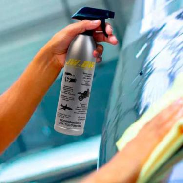 Imagem de Cera Liquida Automotiva JW-DW Nano Sio2 Premium Multiuso Para Vidros e