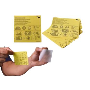 Imagem de Kit de Reparo Transparente para Colchão e Boia Remendos Adesivos para Piscina e Infláveis à Prova d’Água