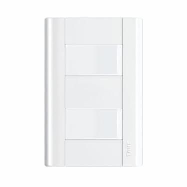 Imagem de ICONJUNTO 2 INTERRUPTORES SIMPLES 16A/250V DISTANCIADOS MODULARE – FAME