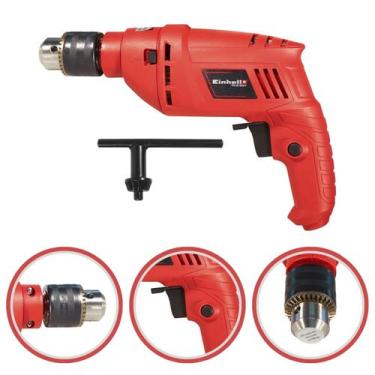 Imagem de Furadeira Impacto Profissional Elétrica Einhell 550W Controle Velocida