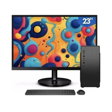 Imagem de Computador Completo Clique PC Intel Core I7, 16gb, 1TB, Monitor 23, Wi