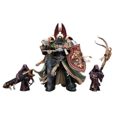 Imagem de YIZRIO Joytoy Warhammer 40K Mecha 1/18 Figuras De Ação Joy Toy Dark Angels Primarca Leão El'Jonson