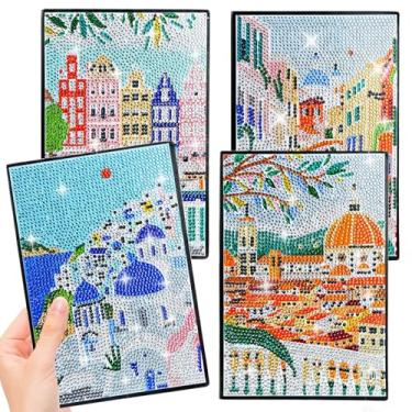 Imagem de LINGFANG DIAMOND ART NOTEBOOK CITY SCEEN