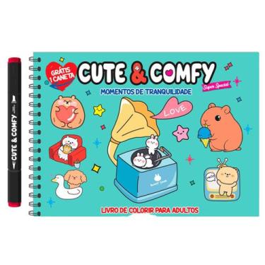 Imagem de Livro - Cute & Comfy Super Special - Livro de Colorir Adulto - Momento