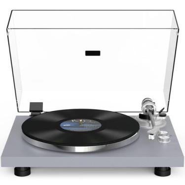 Imagem de Toca-discos de mesa giratória Saída sem fio Leitor de vinil Tonearm de