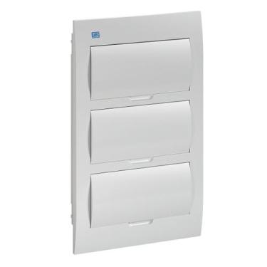 Imagem de Quadro de distribuicao embutir tampa branca 36 minidisjuntores - weg
