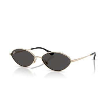 Imagem de Óculos de Sol Ray-Ban Kai 0RB3757 921387 Tam 59 / Ouro - Lentes Cinza Escuro