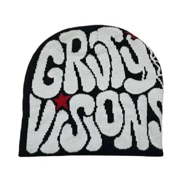 Imagem de Gorro liso de inverno de alta qualidade 100% acrílico boné de malha qu