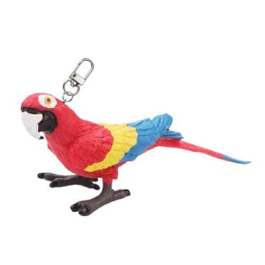 Imagem de Chaveiro Arara vermelha pet Realista para Amantes de Aves - Expansão p