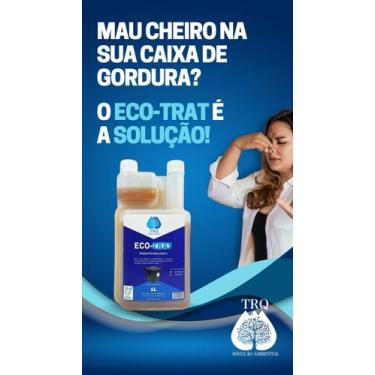 Imagem de Produto Para Limpeza Caixa De Gordura Fossas Ralos Eco-trat - ECO TRAD