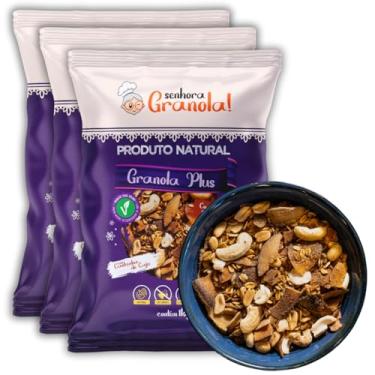 Imagem de Senhora Granola Plus 3kg Completa Com Castanha de Caju e Lascas de Coco