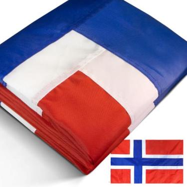 Imagem de Bandeira Anley EverStrong Series bordada na Noruega 90x150cm