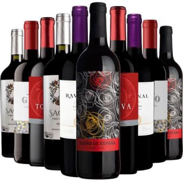 Imagem de Kit 10 Vinhos Tintos Best Sellers - Kit Divvino