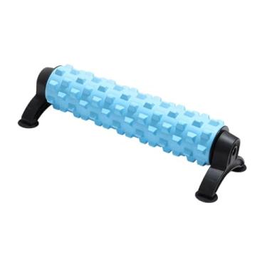 Imagem de Pegciuho Rolo de Espuma para Massagem, Acessório de Alongamento, Ferramenta de Pilates, Construção em EVA PP de Alta Densidade, Superfície Antiderrapante Adequ, Azul