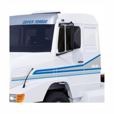 Imagem de Faixas Para Mb 1941 Super Torque Caminhão Azul Genérico