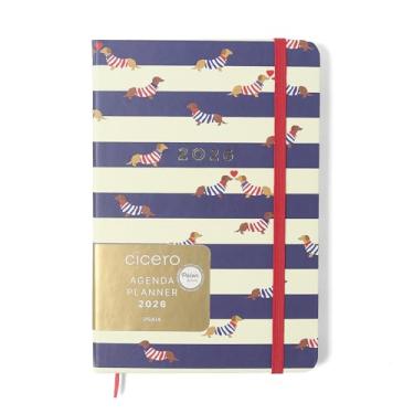 Imagem de AGENDA PLANNER CICEROS 2026 PRAIA SEMANAL ANOTACOES 14X21 CACHORROS